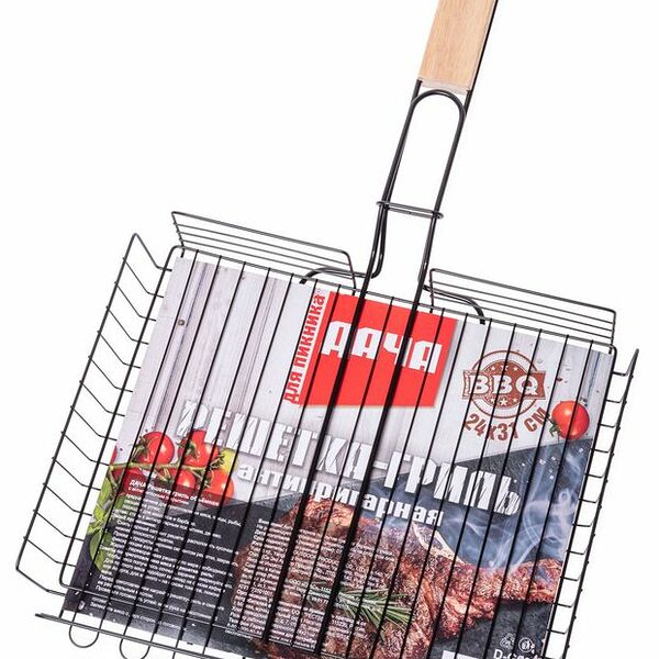 Решетка для гриля Юнибренд Дача объемная антипригарная 24х31 см