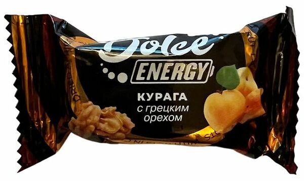 Курага в шоколаде Dolce Energy с грецким орехом