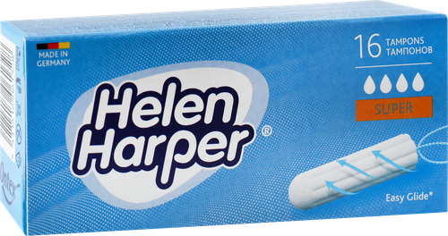 

Тампоны Helen Harper Super без аппликатора 16 шт.