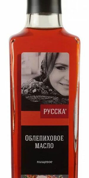 Масло облепиховое Русска нерафинированное 250 мл