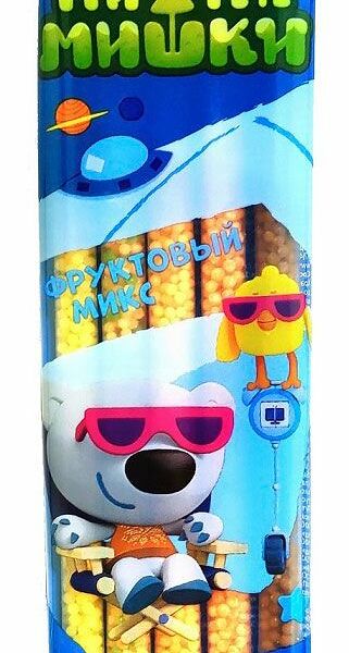 Трубочки для молока Ми-Ми-Мишки Фруктовый микс