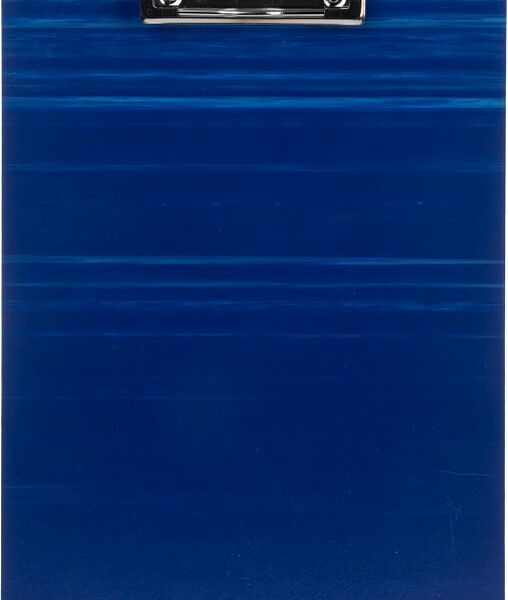 Папка-планшет Hatber Бумвинил синий мрамор А4