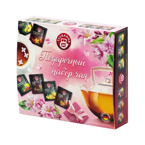 Набор чайный Teekanne Fruit Herbal 24пак 42г