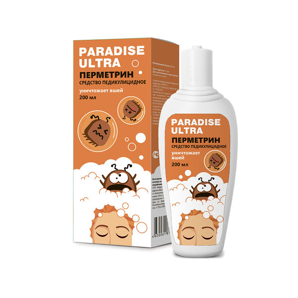 Paradise Ultra Средство педикулицидное Шампунь 200 мл