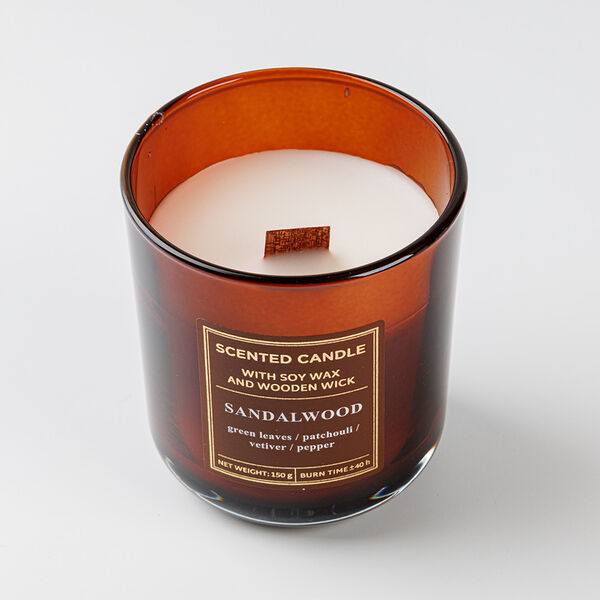 Свеча ароматизированная в стакане 