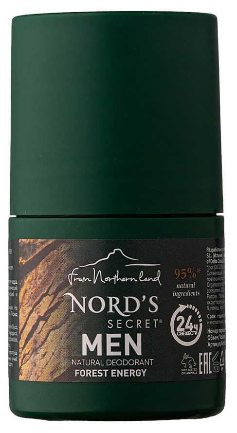 

Дезодорант Nord's Secret Натуральный Энергия леса