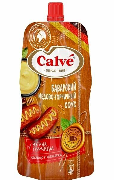 Соус медово-горчичный Баварский Calve, 230 г