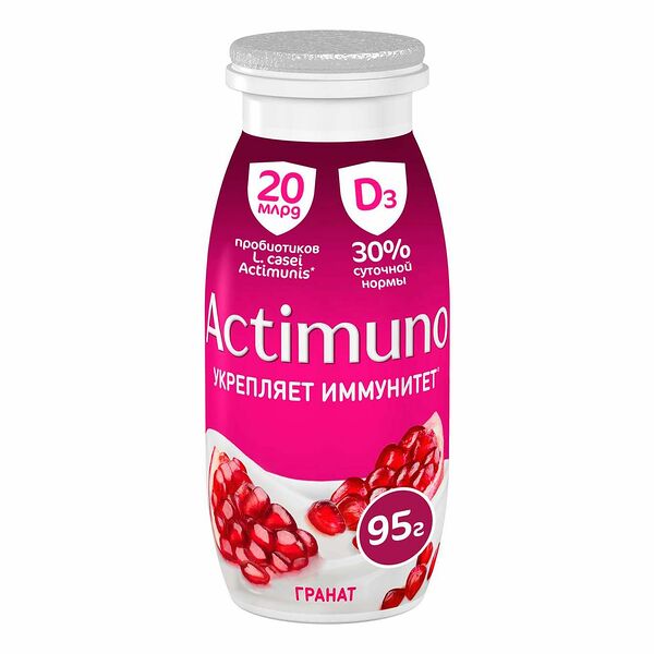 Продукт кисломолочный Actimuno гранат 1,5%