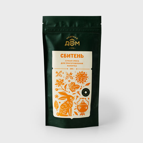 Напиток растворимый Медовый дом Сбитень 200 г, Россия