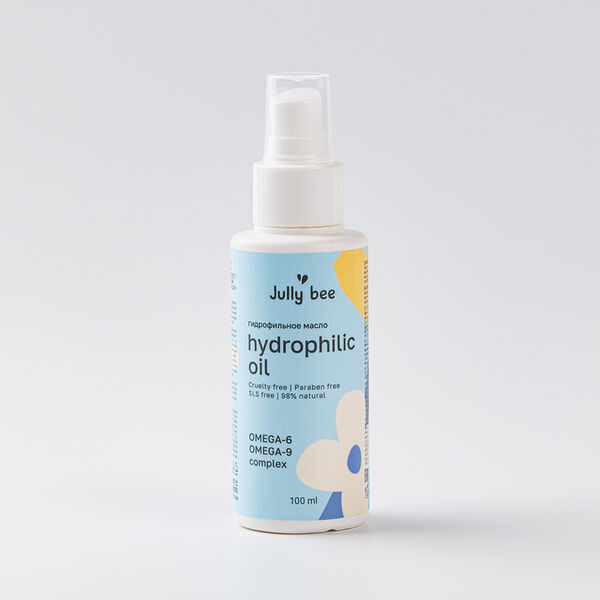 Гидрофильное масло JULLY BEE с комплексом омега-6 и омега-9 жирных кислот, 100мл