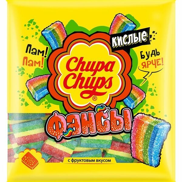 Мармелад жевательный Chupa-Chups Фансы, 150 г