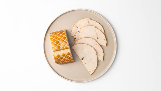 Ветчина Правильное питание легко Вкусвилл из грудки индейки с паприкой