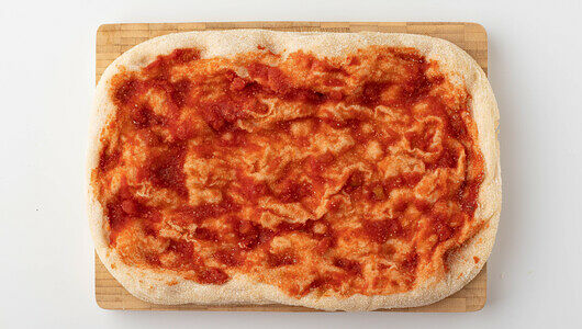 Основа для римской пиццы с соусом, зам.(Продукт замороженный)