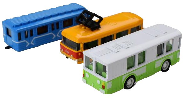 Машинка Ball Masquerade Городской транспорт, 1 шт в ассортименте