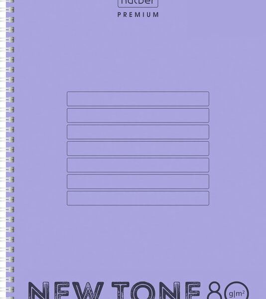 Тетрадь Hatber Premium NEWtone Pastel Лаванда в клетку 80л А4