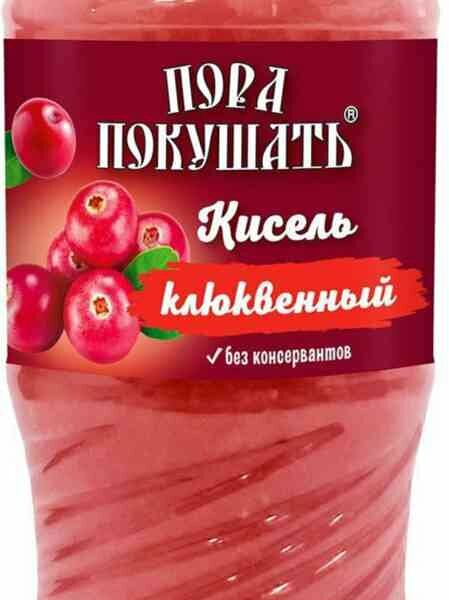Кисель клюквенный Пора покушать