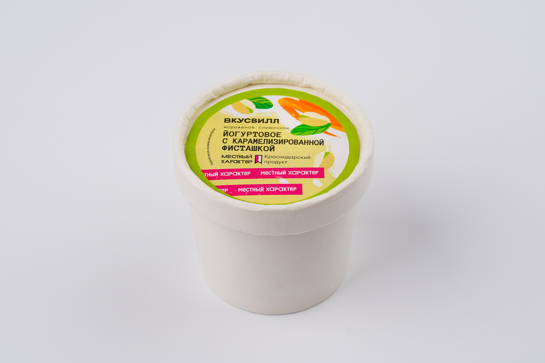 

Мороженое "Йогуртовое с карамелизированной фисташкой"_РП(Продукт замороженный)