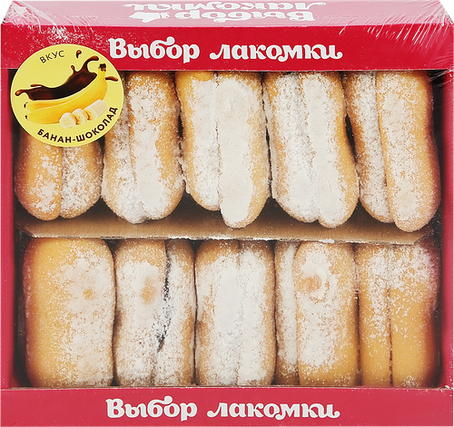 Печенье сдобное Выбор лакомки банан-шоколад 500 г