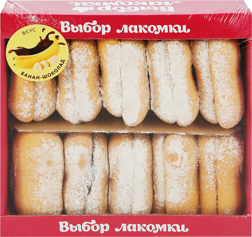 

Печенье сдобное Выбор лакомки банан-шоколад 500 г