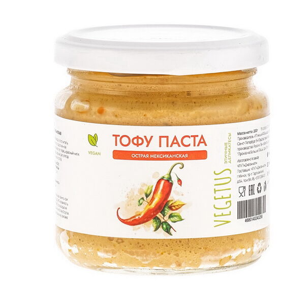 Тофу-паста мексиканская Vegetus 200г