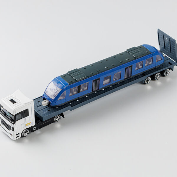 Набор машинок металлических: автовоз-пикап, трамвай ТМ Пламенный мотор