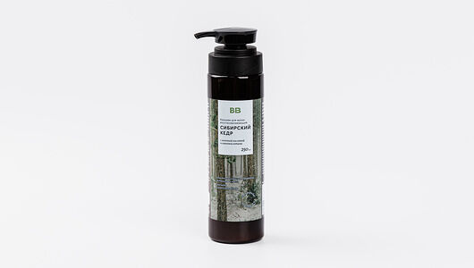 Бальзам для волос ВкусВилл восстанавливающий Сибирский кедр с молочной кислотой, 250 мл