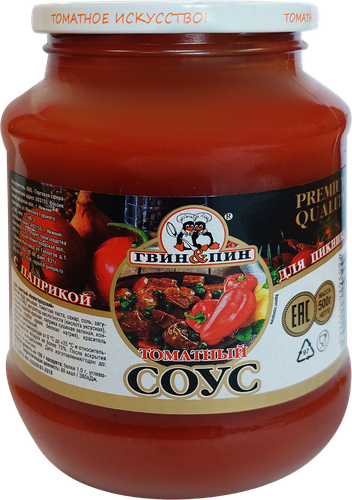 

Соус томатный ГВИН&ПИН Для пикника Нижегородский, с паприкой