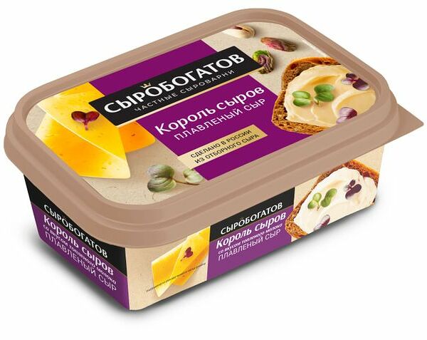Сыр плавленый Сыробогатов с топлёным молоком 55%