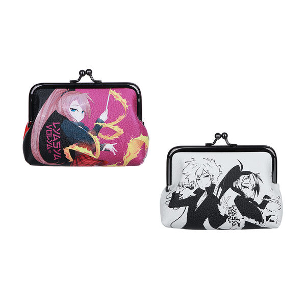 Всёгазин монетница, пу, 12х9,5см, 2 дизайна, вг22-31