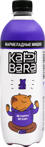 

Напиток безалкогольный Kapibara сильногазированный Мармеладные мишки 500 мл