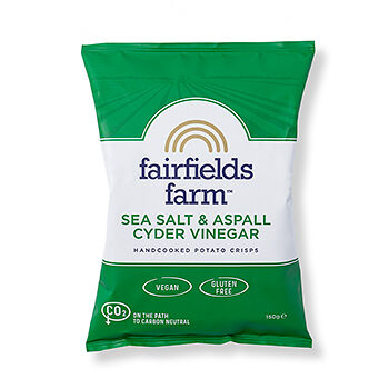 Чипсы картофельные Fairfields farm с яблочным уксусом Aspall (без глютена) 150г, Великобритания