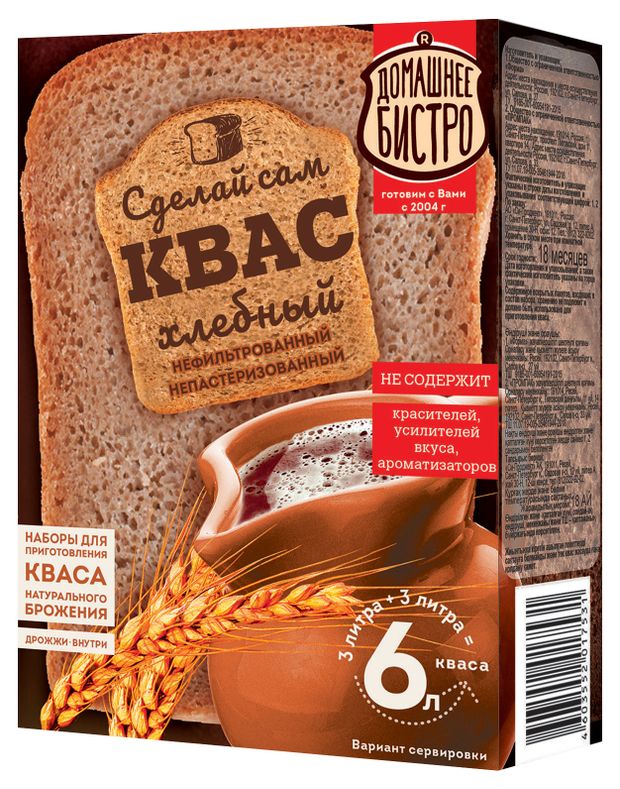 

Квас сухой Домашнее бистро 124 г