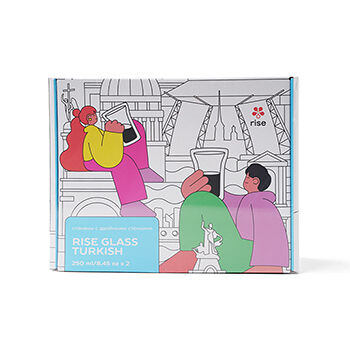 Набор термостаканов Rise GLASS TURKISH 250мл 2шт