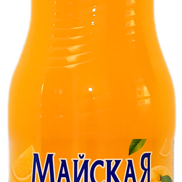 Напиток безалкогольный Майская хрустальная апельсин газированный