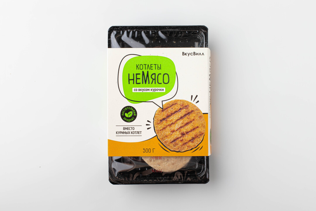 

Котлеты ВкусВилл НеМясо со вкусом курочки замороженные 300 г