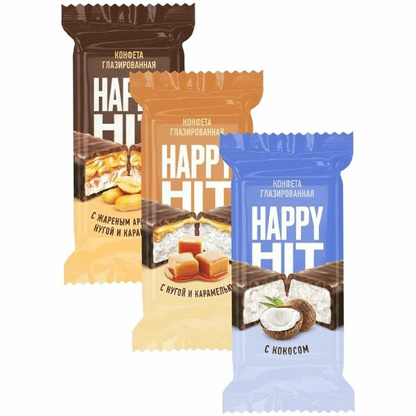 Конфеты Happy Hit Ассорти весовые
