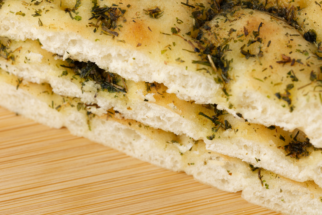 

Лепешка с чесноком и зеленью_РП