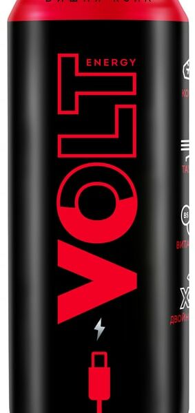 Напиток Volt Energy энергетический Вишня-Кола 450мл