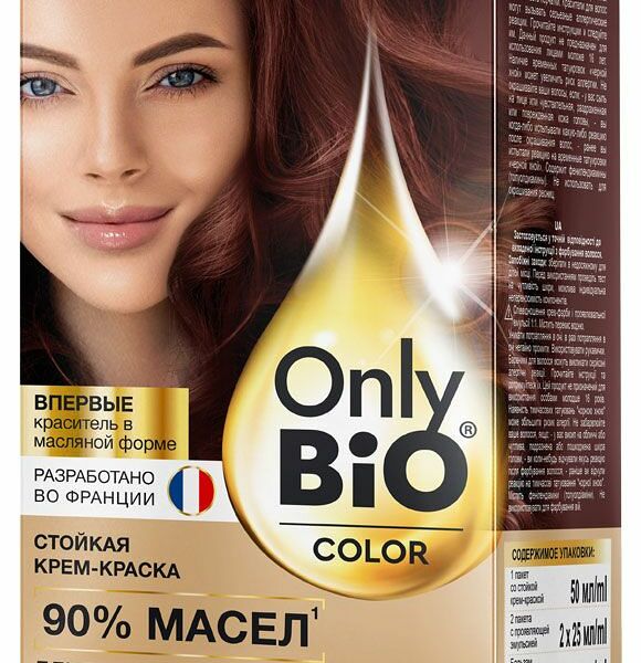 Краска для волос Фитокосметик Only Bio Color 4.5 Махагон