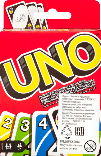 

Карточная игра Mattel Games Uno