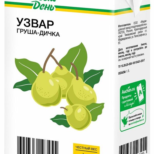 Узвар Каждый день груша-дичка