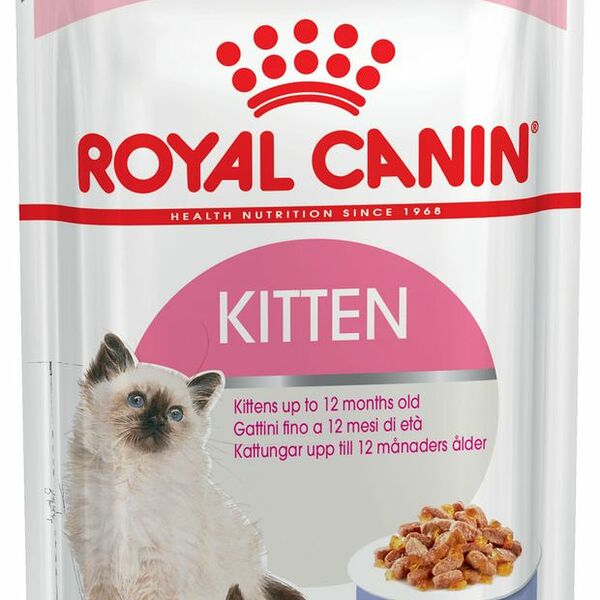 Влажный корм для котят Royal Canin Kitten Instinctive, кусочки в желе, 85г