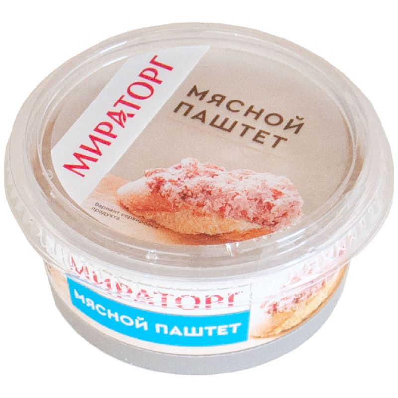 

Паштет мясной Мираторг 130 г
