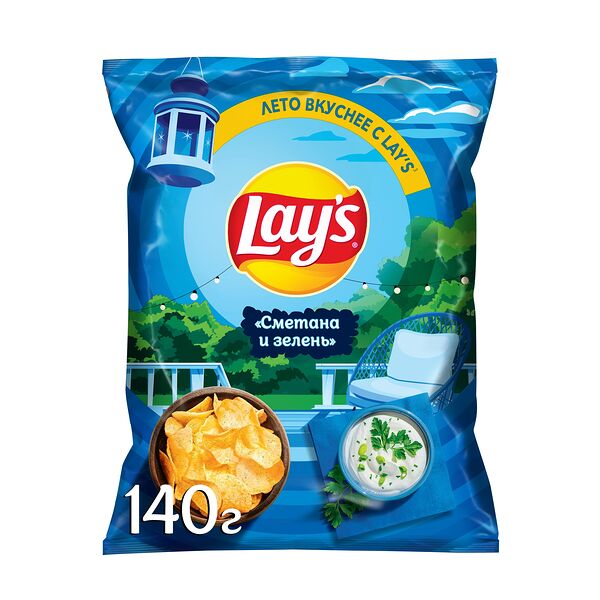 Картофельные чипсы Lay's 
