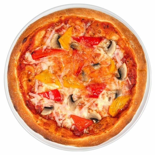 Пицца Ашан с ветчиной и грибами, шт