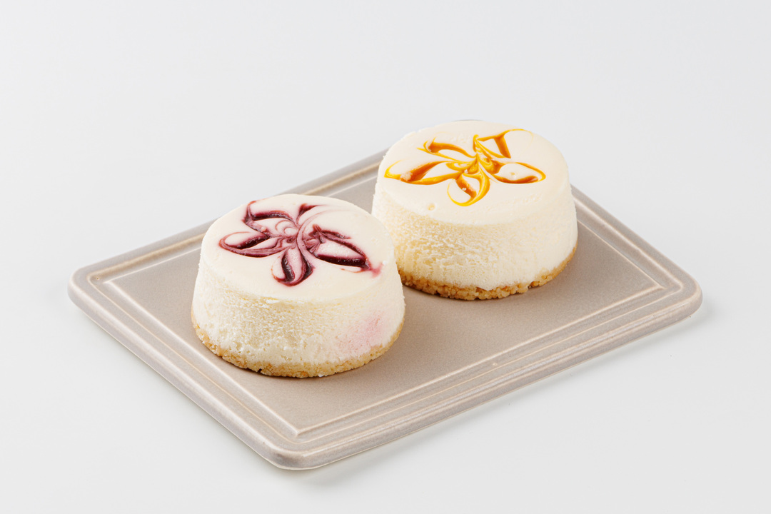 

Набор мини чизкейков ВкусВилл Малина, манго 140 г