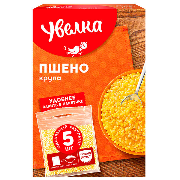 Пшено Увелка шлифованное 5х80г