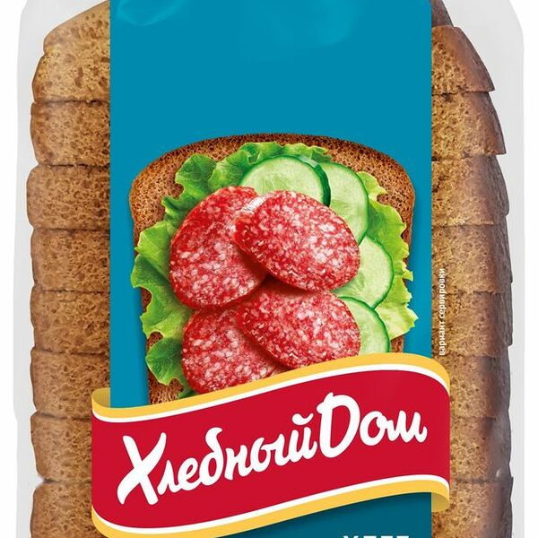 Хлеб Хлебный дом ржано-пшеничный Столичный в нарезке