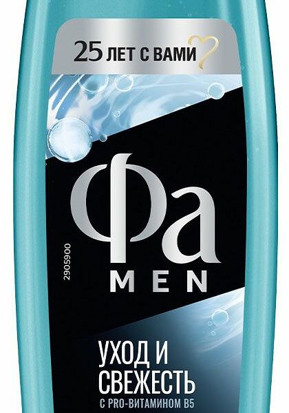 Гель для душа Fa Men Уход и Свежесть 2в1 250 мл