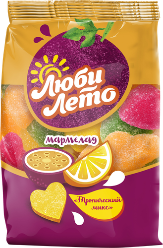 

Мармелад желейный ЛЮБИ ЛЕТО Тропический микс